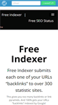 Mobile Screenshot of freeindexer.com